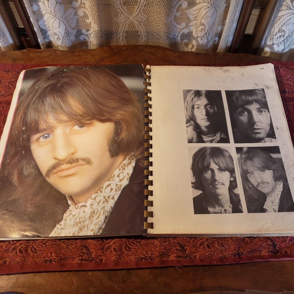 Vintage Beatles Music Book Featuring Sheet Music Photos of the Fab 4- BX16 - Picture 11 of 16